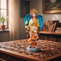 Imagem de São Gabriel Arcanjo de Resina - 9 cm | Comprar na Lojinha Uai - imagem 2