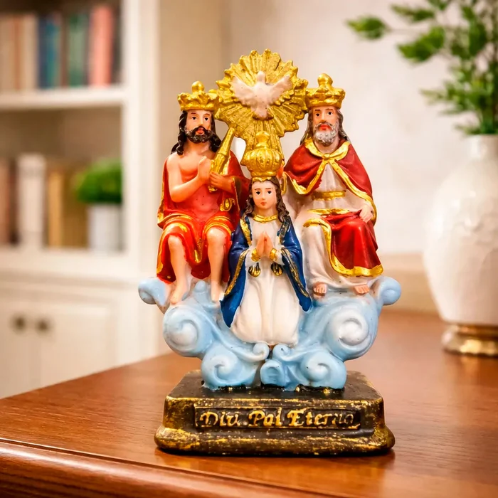 Imagem do Divino Pai Eterno de Resina - 10 cm | Comprar na Lojinha Uai