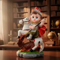 Imagem de São Jorge Infantil de Resina - 8 cm | Comprar na Lojinha Uai - imagem 3