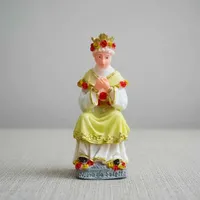 Imagem de Nossa Senhora de La Salete sentada de Resina - 9 cm | Comprar na Lojinha Uai - imagem 3