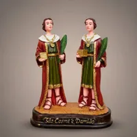 Imagem de São Cosme e Damião de Resina - 9 cm | Comprar na Lojinha Uai - imagem 3