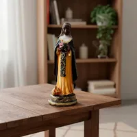 Imagem de Santa Efigênia de Resina - 9 cm | Comprar na Lojinha Uai - imagem 2