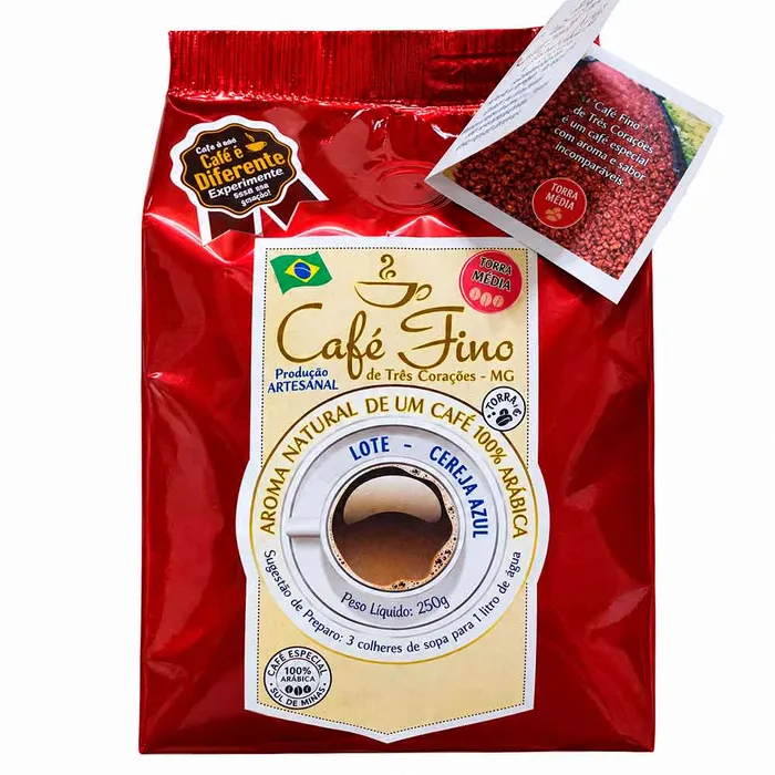 Café Especial 100% Arábica de Minas Cereja Azul | Comprar na Lojinha Uai