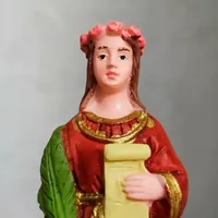 Imagem de Santa Cecília de Resina - 9 cm | Comprar na Lojinha Uai - imagem 3