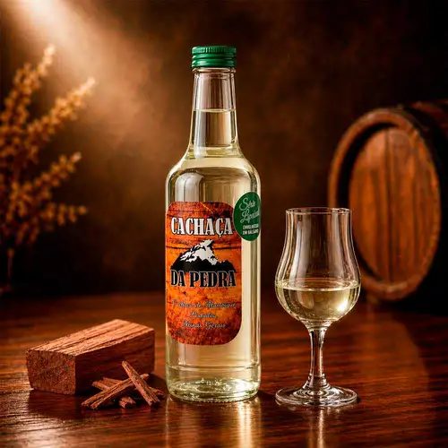 Cachaça da Pedra Envelhecida em Bálsamo 275ml