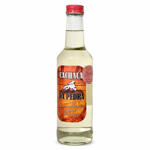 Cachaça da Pedra Envelhecida em Jequitibá Rosa 275ml