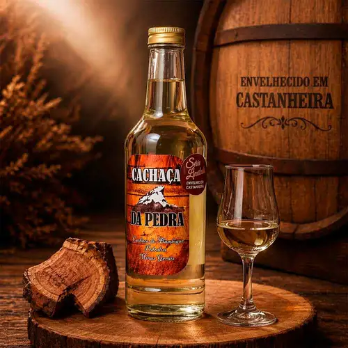 Cachaça da Pedra Envelhecida em Castanheira 275ml