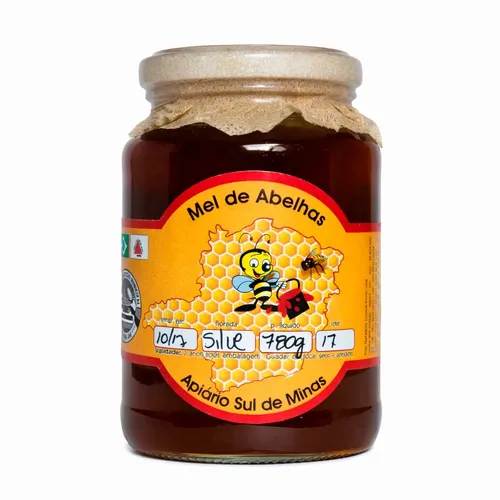 Mel Silvestre Puro 780g Vidro - Apiário Sul de Minas