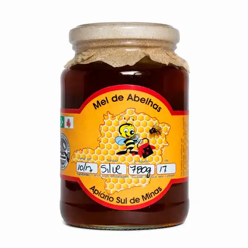 Mel Silvestre Puro 780g Vidro - Apiário Sul de Minas