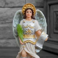 Imagem de São Gabriel Arcanjo de Resina - 15 cm | Comprar na Lojinha Uai - imagem 4