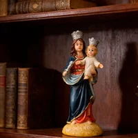 Imagem de Nossa Senhora Auxiliadora de Resina - 15 cm | Comprar na Lojinha Uai - imagem 2