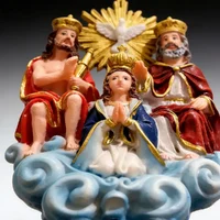 Imagem do Divino Pai Eterno de Resina - 16 cm | Comprar na Lojinha Uai - imagem 3