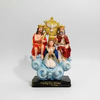 Imagem do Divino Pai Eterno de Resina - 16 cm | Comprar na Lojinha Uai - imagem 2