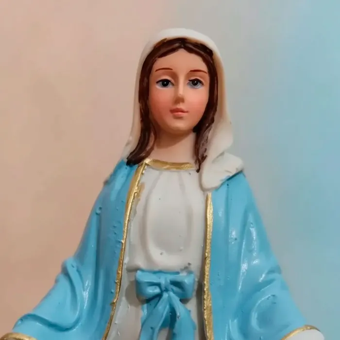 Imagem de Nossa Senhora das Graças de Resina - 15 cm | Comprar na Lojinha Uai