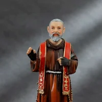 Imagem de São Padre Pio de Resina - 20cm | Comprar na Lojinha Uai - imagem 2