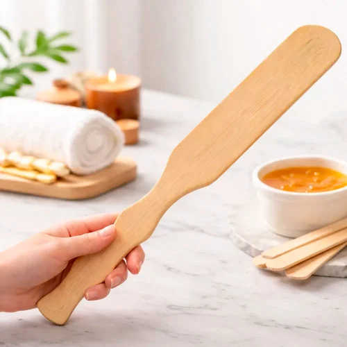 Espátula para Depilação de Bambu - 34 cm