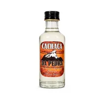 Cachaça Prata da Pedra Miniatura 50ml | Mini Cachaça para Brindes e Casamento | Lojinha Uai - imagem 1