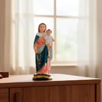 Imagem de Nossa Senhora do Rosário de Resina - 9 cm | Comprar na Lojinha Uai - imagem 2