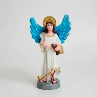Imagem de São Rafael Arcanjo de Resina - 9 cm | Comprar na Lojinha Uai - imagem 3