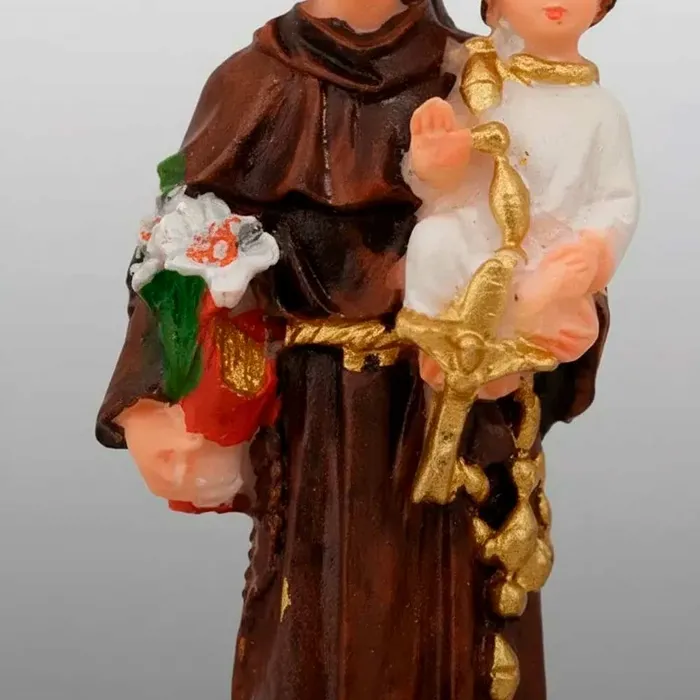 Imagem de Santo Antônio de Resina - 9 cm | Comprar na Lojinha Uai