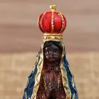 Imagem de Nossa Senhora Aparecida de Resina - 20 cm | Comprar na Lojinha Uai - imagem 3