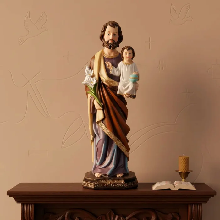 Imagem de São José de Resina - 30 cm | Comprar na Lojinha Uai