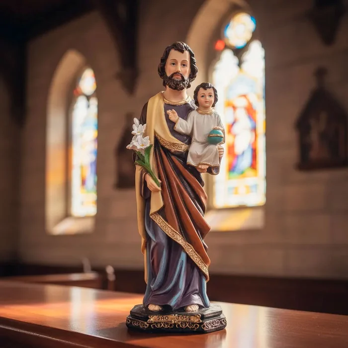 Imagem de São José de Resina - 30 cm | Comprar na Lojinha Uai