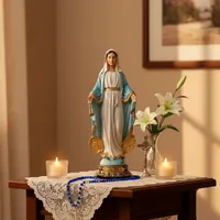 Imagem de Nossa Senhora das Graças de Resina - 30 cm | Comprar na Lojinha Uai - imagem 2