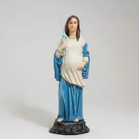 Imagem de Nossa Senhora Grávida de Resina 20 cm | Comprar na Lojinha Uai - imagem 2
