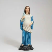 Imagem de Nossa Senhora Grávida de Resina 20 cm | Comprar na Lojinha Uai - imagem 2