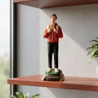 Imagem de São Carlo Acutis de Borracha Inquebrável - 20 cm | Comprar na Lojinha Uai - imagem 2