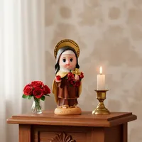 Imagem de Santa Terezinha Infantil de Resina - 15 cm | Lojinha Uai - imagem 3