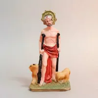 Imagem de São Lázaro de Resina - 9 cm | Comprar na Lojinha Uai - imagem 2