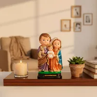 Imagem Infantil da Sagrada Família de Borracha Inquebrável - 15 cm | Comprar na Lojinha Uai - imagem 3