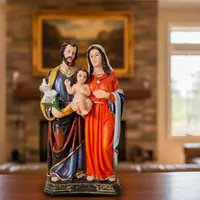 Imagem da Sagrada Família de Resina - 20 cm | Comprar na Lojinha Uai - imagem 2