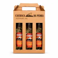 Kit Cachaça Mineira - 1 Envelhecida em Bálsamo + 1 Castanheira + 1 Jequitibá | Lojinha Uai - imagem 1
