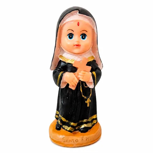 Imagem de Santa Rita Infantil de Resina - 15 cm