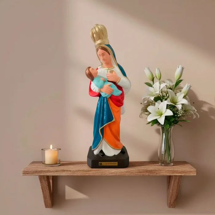 Imagem de Nossa Senhora dos Remédios em Borracha - 42 cm | Comprar na Lojinha Uai