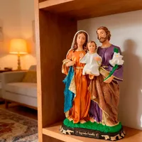 Imagem da Sagrada Família de Borracha Inquebrável - 30 cm | Comprar na Lojinha Uai - imagem 2