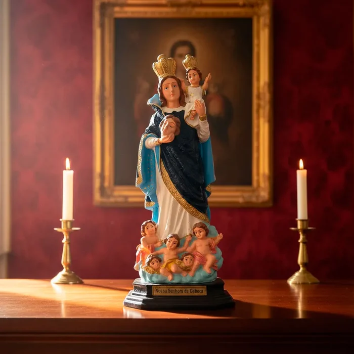 Imagem de Nossa Senhora da Cabeça de Borracha - 40 cm | Comprar na Lojinha Uai