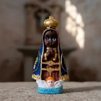 Imagem de Nossa Senhora Aparecida Infantil de Resina - 8 cm | Comprar na Lojinha Uai - imagem 2