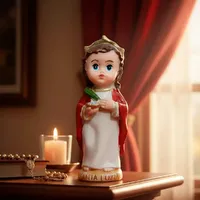 Imagem de Santa Luzia Infantil de Resina - 8 cm | Comprar na Lojinha Uai - imagem 2