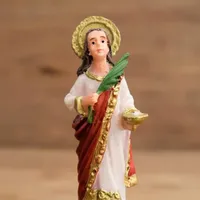 Imagem de Santa Luzia de Resina - 9 cm | Lojinha Uai - imagem 2