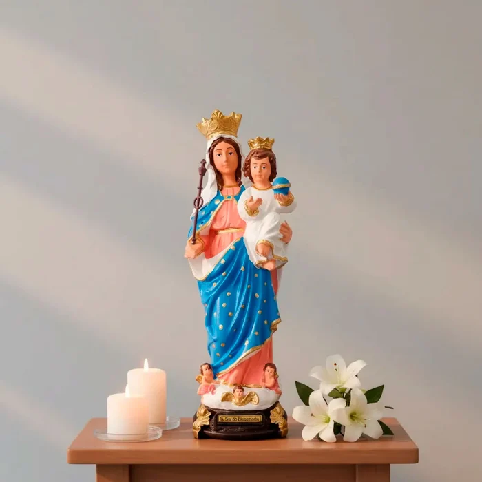 Imagem de Nossa Senhora do Livramento de Borracha - 40 cm | Comprar na Lojinha Uai