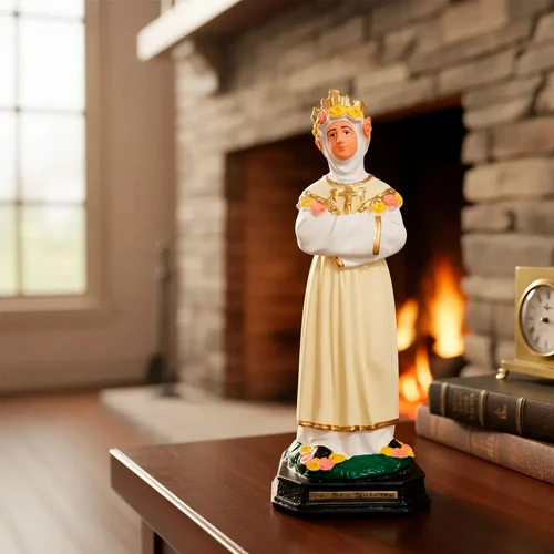 Imagem de Nossa Senhora de La Salete de Borracha Inquebrável - 20 cm