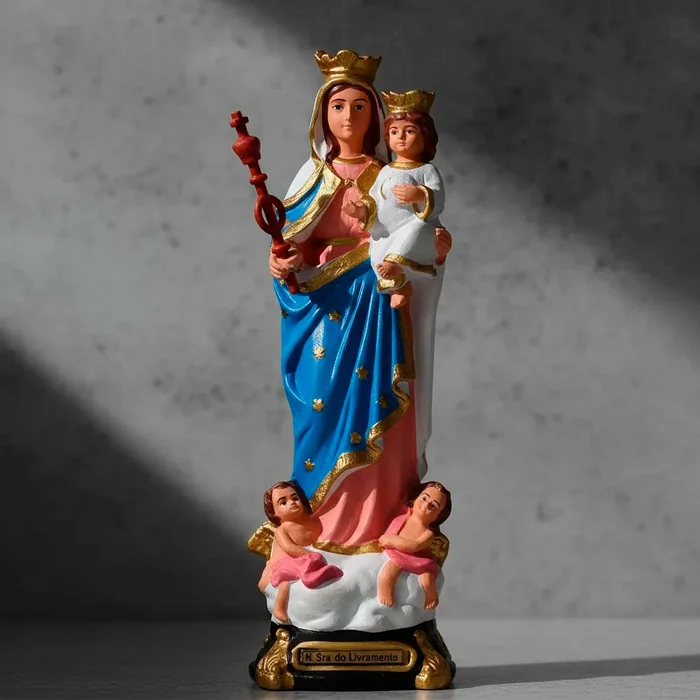 Imagem de Nossa Senhora do Livramento de Borracha Inquebrável | Comprar na Lojinha Uai