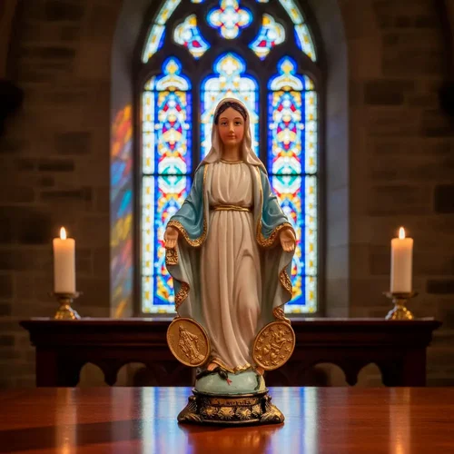 Imagem de Nossa Senhora das Graças de Resina - 20 cm