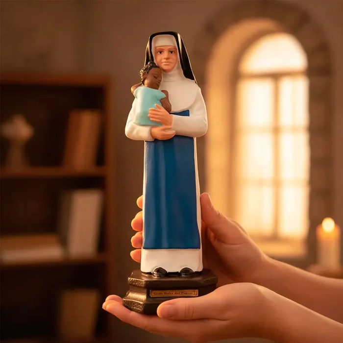 Imagem de Santa Irmã Dulce de Borracha Inquebrável | Comprar na Lojinha Uai