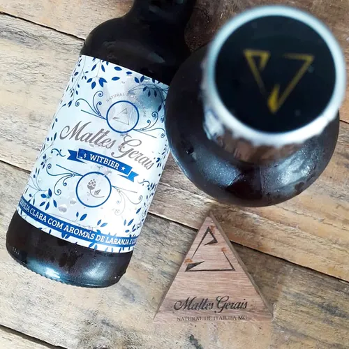 Abridor de Garrafa de Cerveja de Madeira Personalizado Maltes Gerais