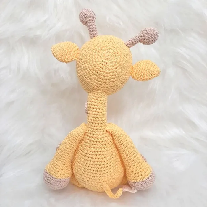 Amigurumi de Girafa De Crochê - 30 Cm | Comprar na Lojinha Uai